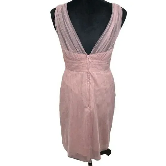 NWT Jenny Yoo Adelle Tulle Formal Dress in Whipped Apricot Size 6 - Picture 8 of 11